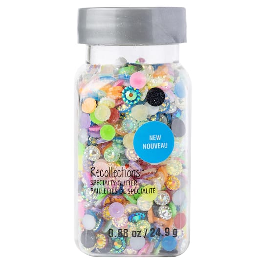 Gemstones Specialty Glitter Shapes by Recollections&#x2122;